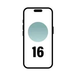 Apple iPhone 16 - Smartphone 128GB, Pantalla 6.1" Super Retina XDR, 5G, Chip A18, Sistema de Cámara Dual 48MP, Verde Azulado